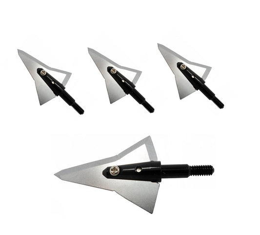 3/6x Archery Hunting Broadheads - 2 Blade 125grain Compound bow Recurve Bow