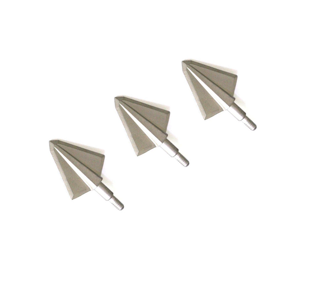 3/6x Archery Hunting Broadhead 2 Blade 125/150grain Compound Recurve Bow Hunting