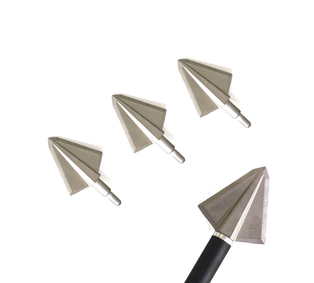 3/6x Archery Hunting Broadhead 2 Blade 125/150grain Compound Recurve Bow Hunting