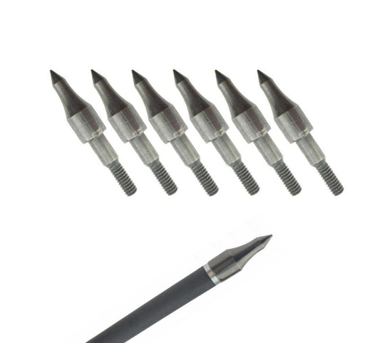 Arrow heads Tips Screw in Field Points for Arrow Shaft OD7.2/7.6/7.8 ID6.2mm