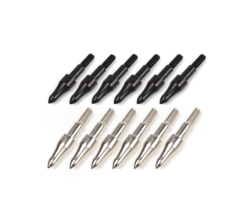 Archery Screw in Field Points for Arrow Shafts 7.8mm Practice Tips 100gr