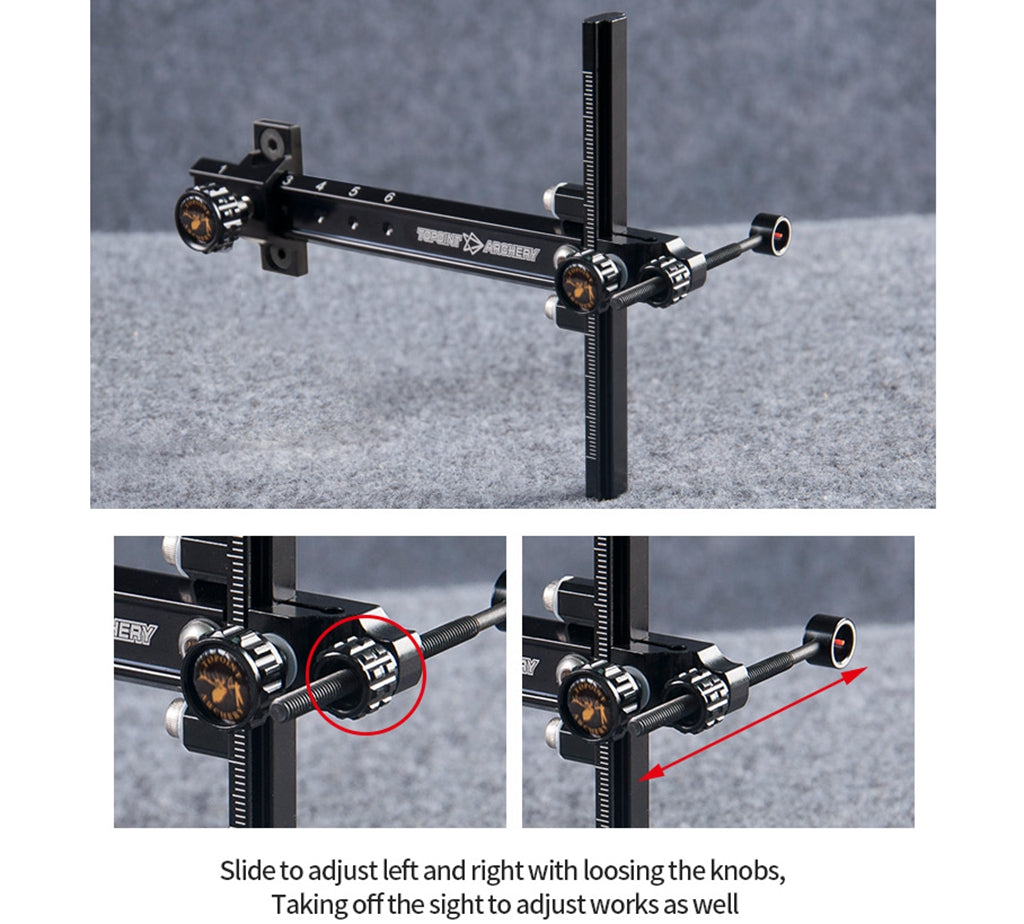 TP Archery Recurve Bow Sight Beginner Bow Sight Target Shooting Bow sight