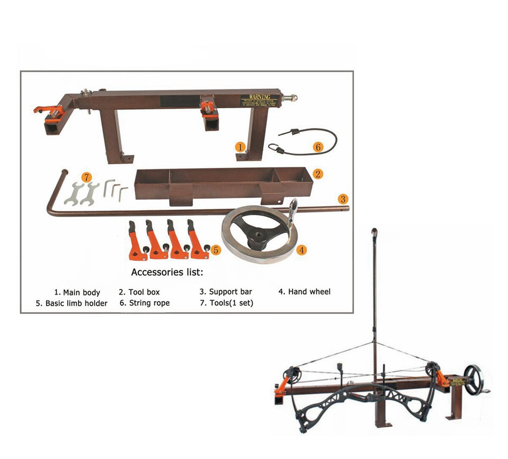 ARCHQUICK HEAVY DUTY ARCHERY COMPOUND BOW PRESS STEEL CONSTRUCTION BOW PRESS