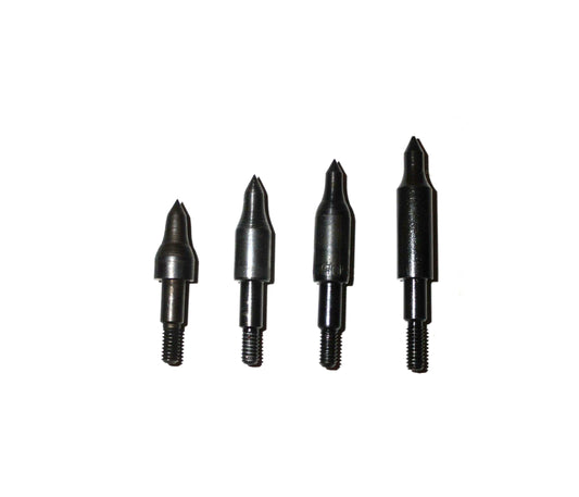 Archery Screw in Field Points for Arrow Shafts 7.6mm Tips 75/100/125/150/200gr