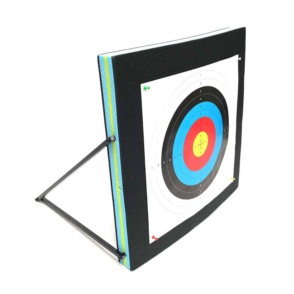 Archquick Archery Target WITH STAND 50x50x5 XPE Foam for Compound & Recurve Bows