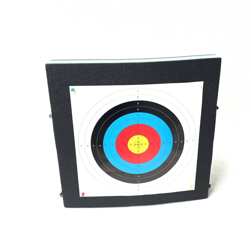 Archquick Archery Target WITH STAND 50x50x5 XPE Foam for Compound & Recurve Bows