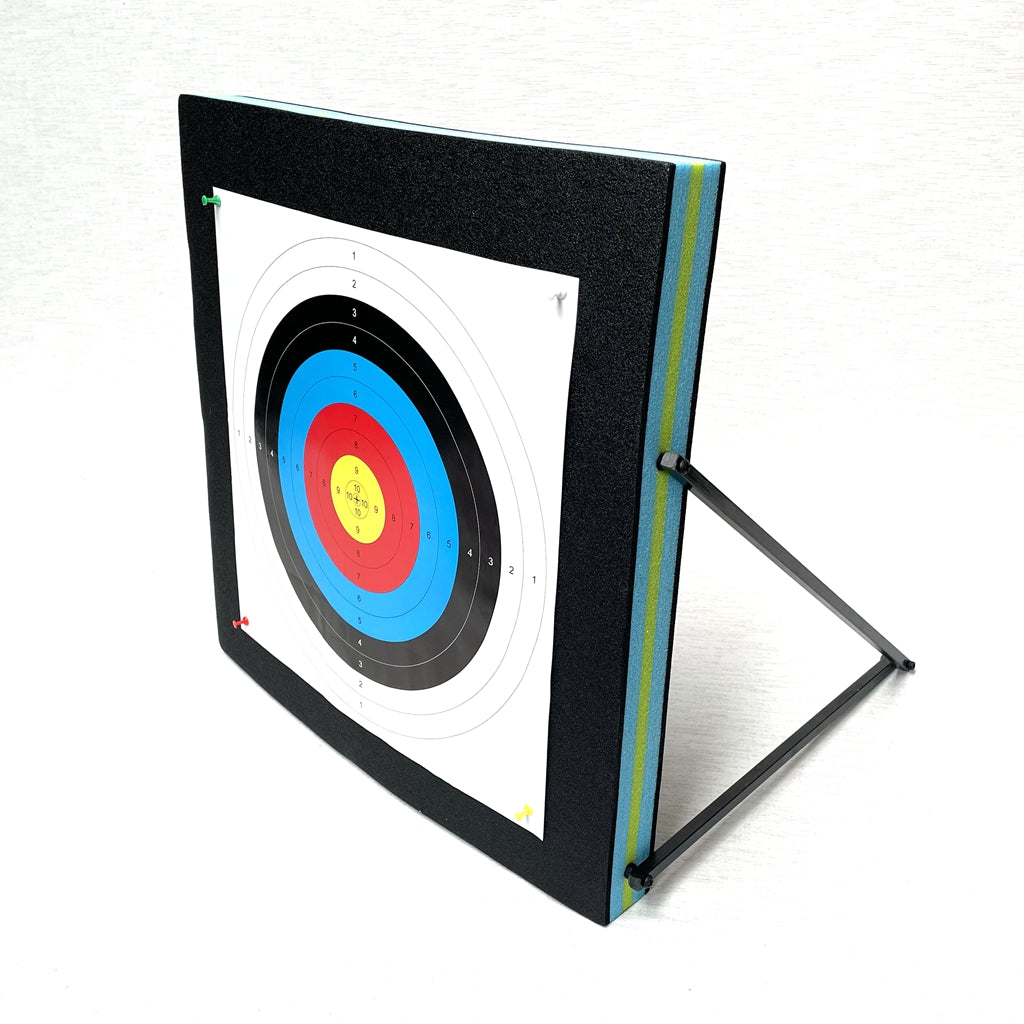 Archquick Archery Target WITH STAND 50x50x5 XPE Foam for Compound & Recurve Bows