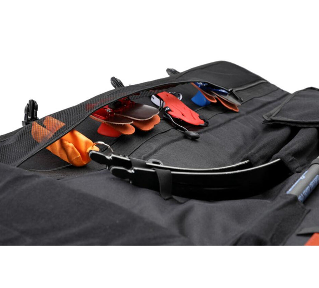 ARCHQUICK Rolled-up Recurve Bow Case Bag Fully Padded Arrow Tube Holder