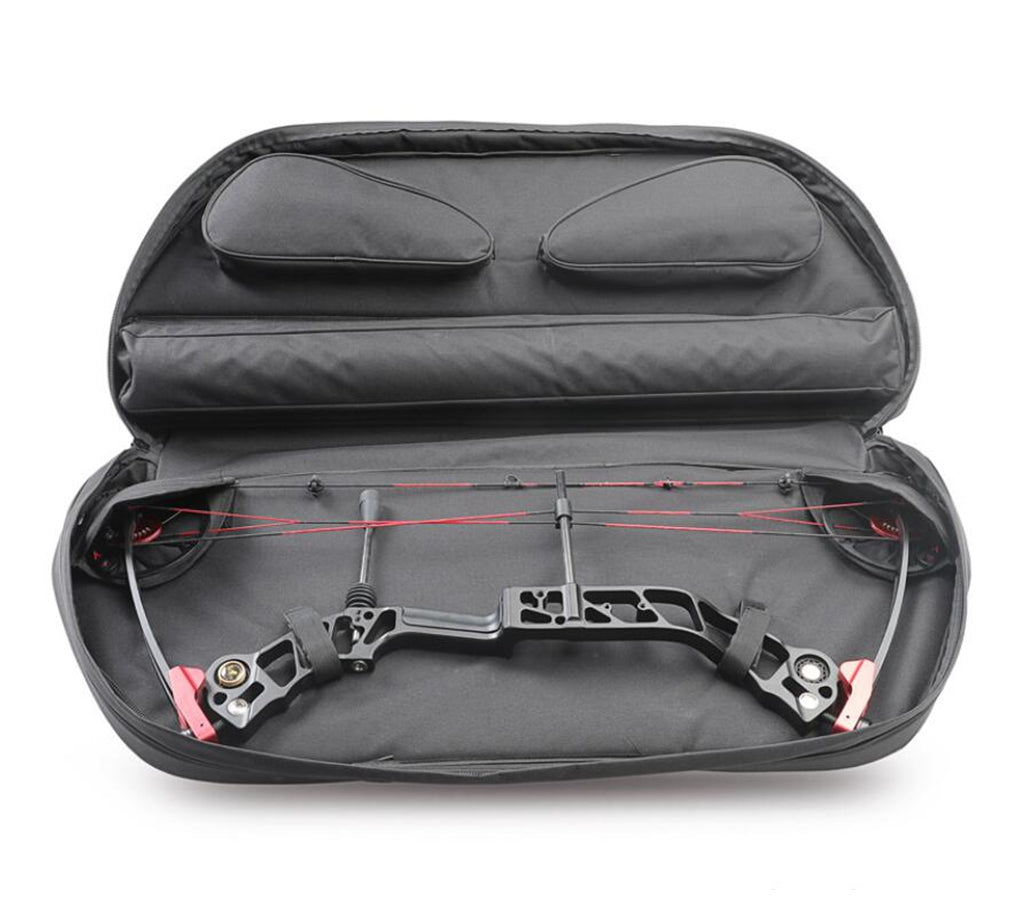 COMPOUND BOW CASE PADDED ARCHERY HUNTING BOW STORAGE CASE