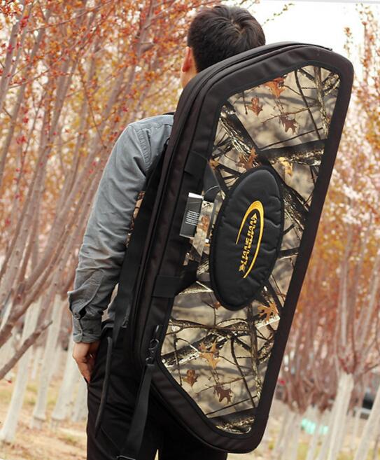 COMPOUND BOW CASE PADDED ARCHERY HUNTING BOW STORAGE CASE