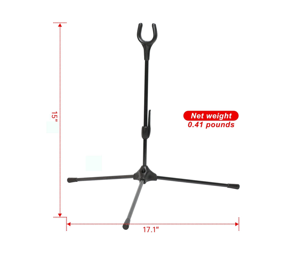 ARCHQUICK ARCHERY Bow Stand for Recruve Bow Longbows Compound Bow Black