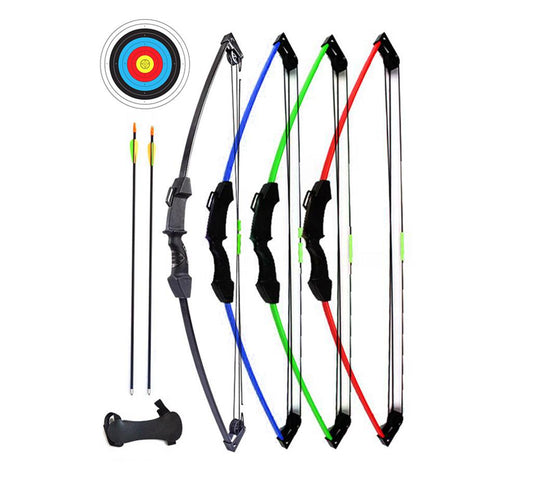 Junxing Archery Youth Compound bow Set Junior Kids 12 lb Pack Right /Left Hand