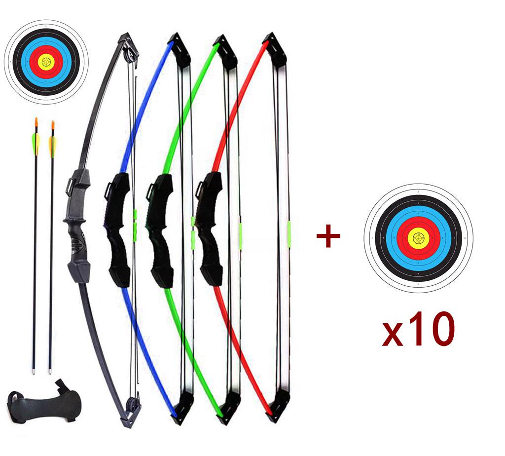 Junxing Archery Youth Compound bow Set Junior Kids 12 lb Pack Right /Left Hand