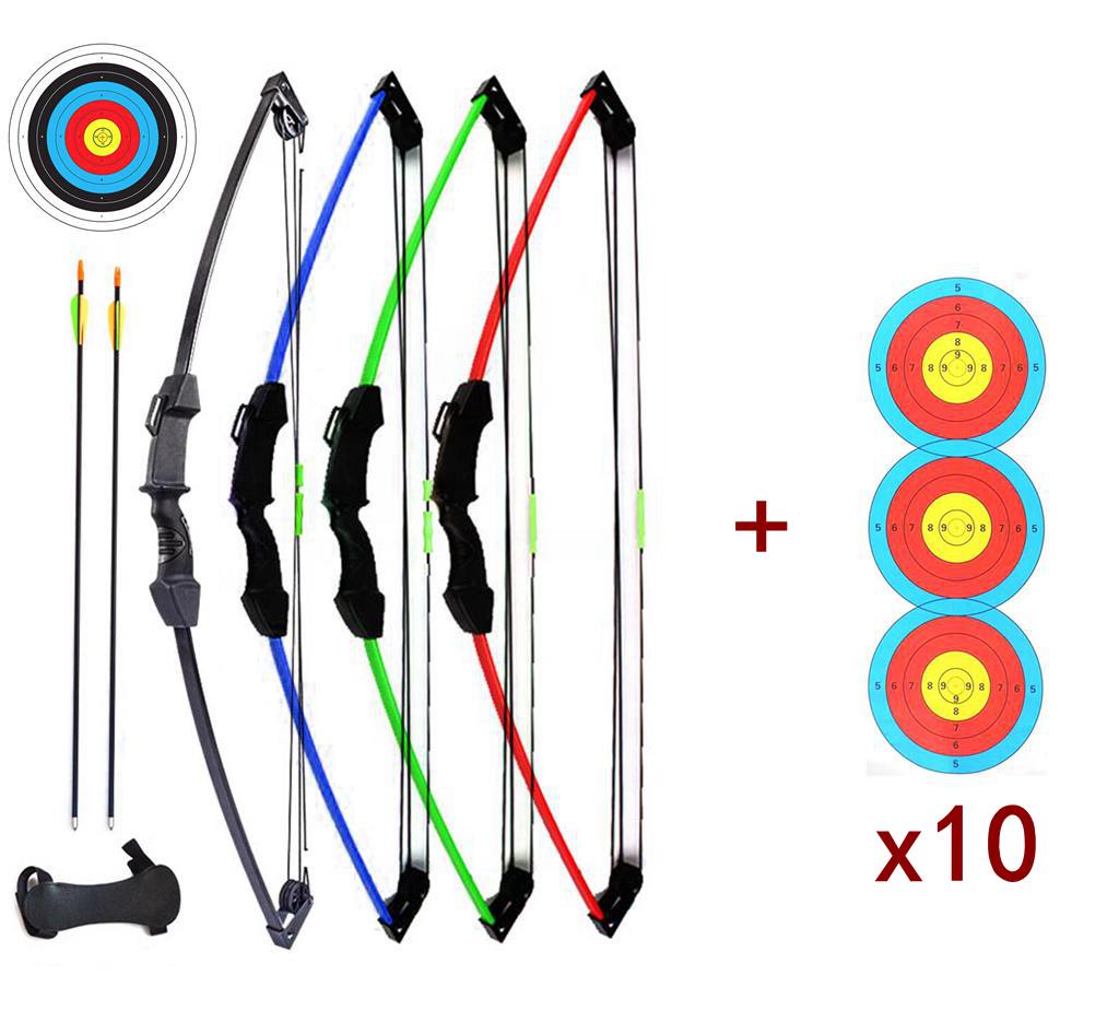 Junxing Archery Youth Compound bow Set Junior Kids 12 lb Pack Right /Left Hand