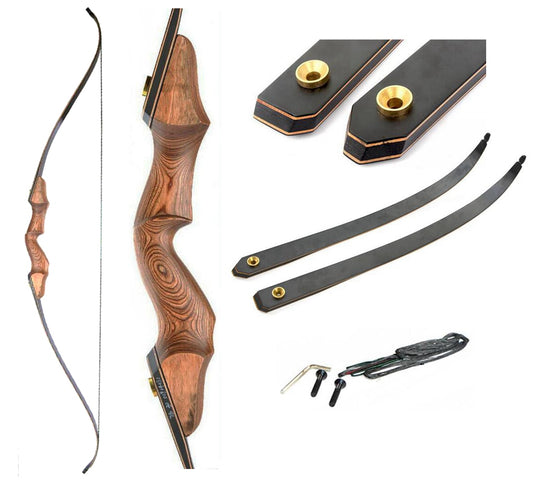 ARCHQUICK Archery 60" Recurve Hunting Bow Target & Hunting 30-60lbs