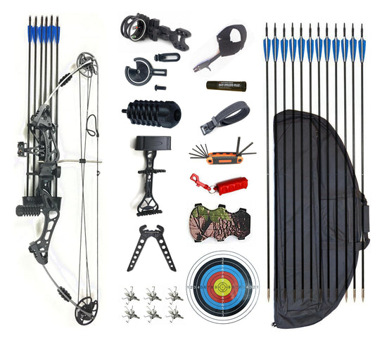 JunXing Compound Bow Archery Sports Hunting Targeting RH Pro kit