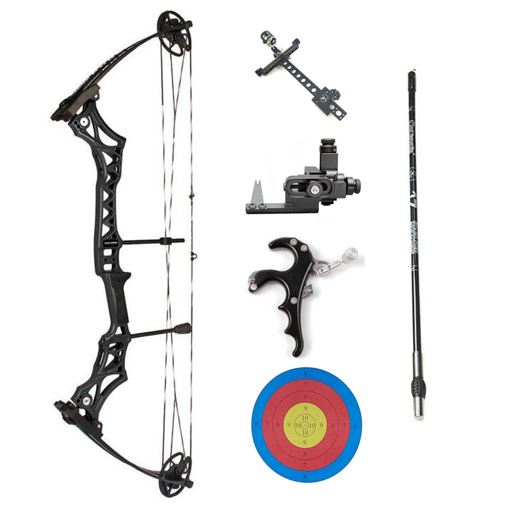 JUNXING Archery  M108 Phoenix Target Compound Bow KIT for Target Shooting