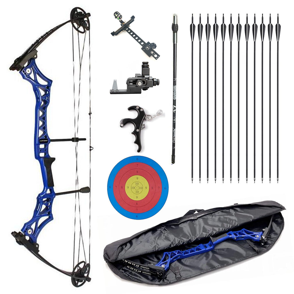 JUNXING Archery  M108 Phoenix Target Compound Bow Package for Target Shooting