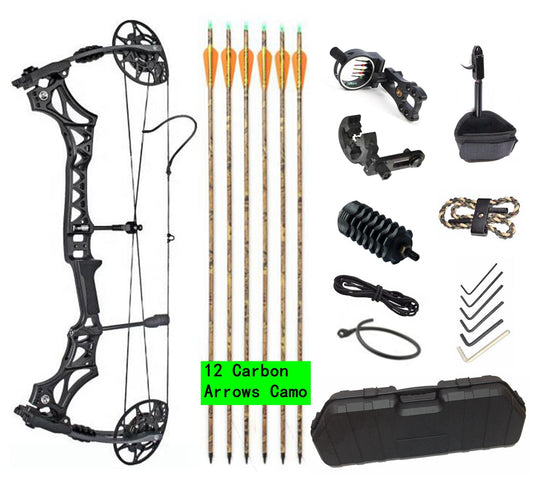 New Junxing Compound Bow M128 RH Arrows Kit Hunting Target  USA Gorden Limbs