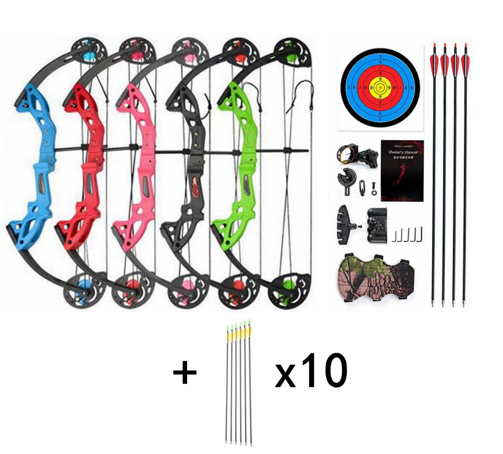 ARCHQUICK Youth Compound Bow 15-29lbs Kids Teenager Junior Hunting Target Prac