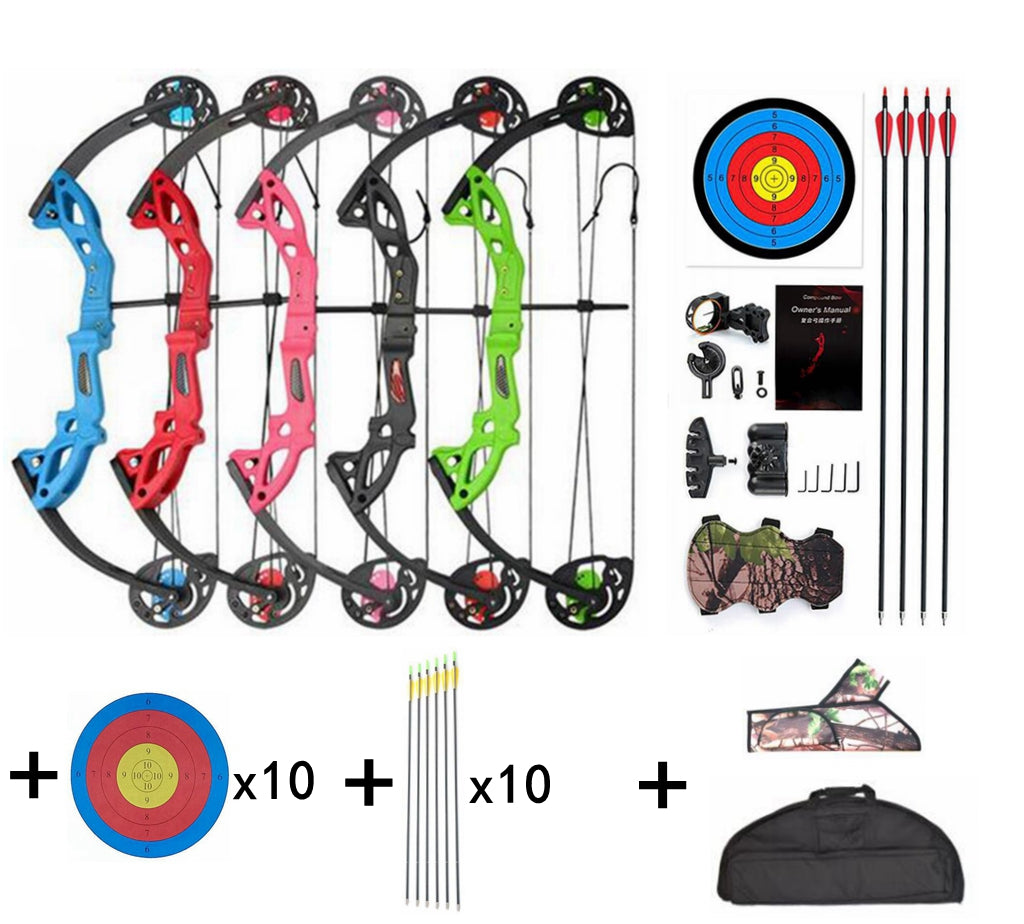 ARCHQUICK Youth Compound Bow 15-29lbs Kids Teenager Junior Hunting Target Prac