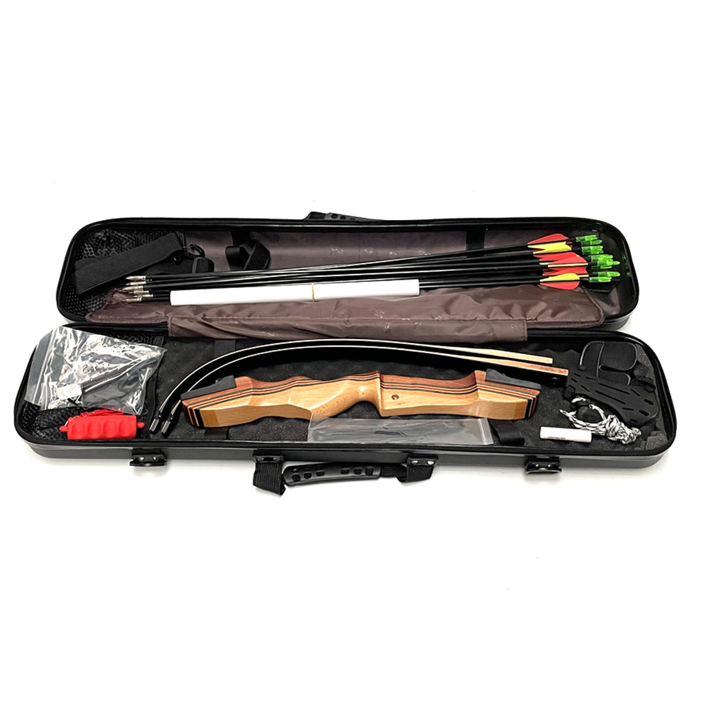 ARCHQUICK  48/54/62" Recurve Bow Hard Case Package 18-40lb Target shooting Set