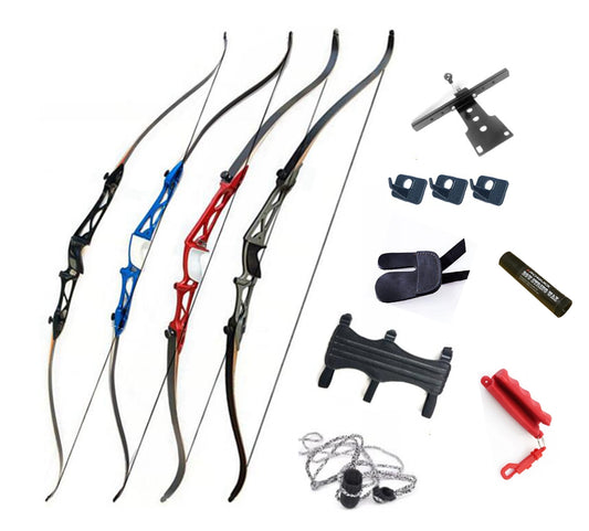 Archquick Recurve Bow Kit Archery Alloy Riser Takedown Target Shooting Beginner