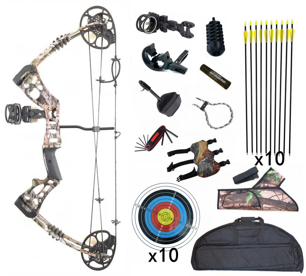 ARCHQUICK Q45 Youth Compound Bow Set 15-45lb Kids Teenager Junior Target Hunting