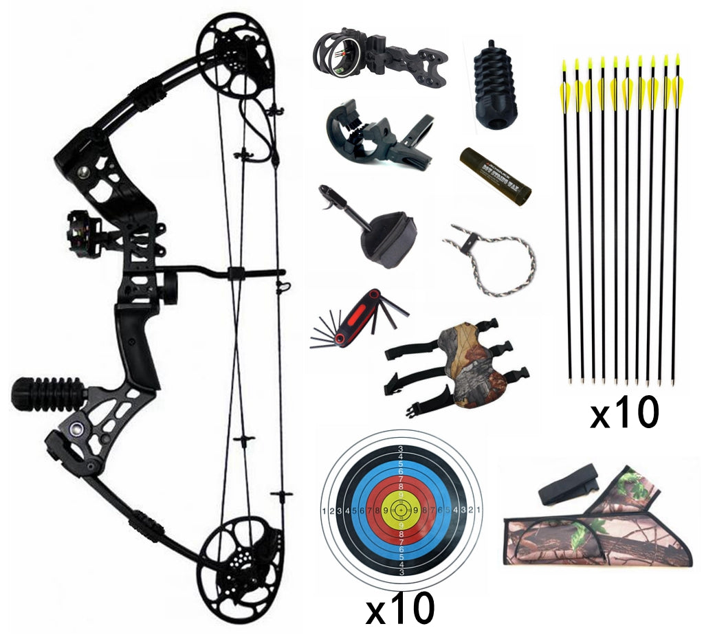 ARCHQUICK Q45 Youth Compound Bow Set 15-45lb Kids Teenager Junior Target Hunting