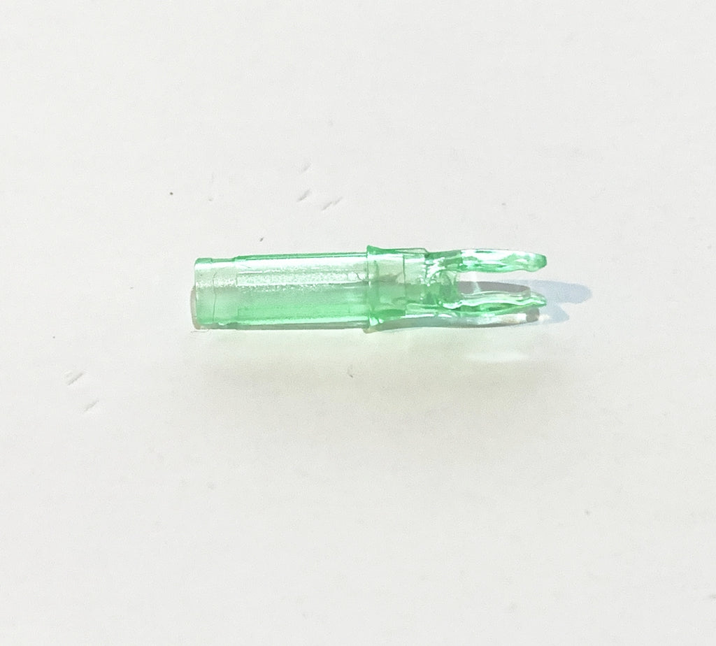 Clear Nocks 12x Archery Arrow Push in fit 6.2mm