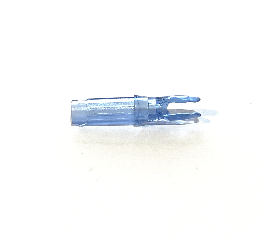 Clear Nocks 12x Archery Arrow Push in fit 6.2mm