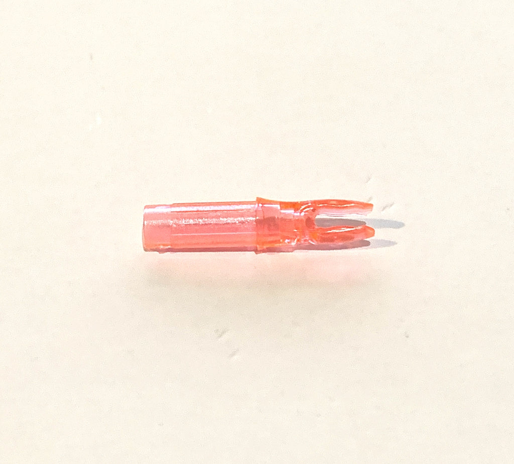 Clear Nocks 12x Archery Arrow Push in fit 6.2mm