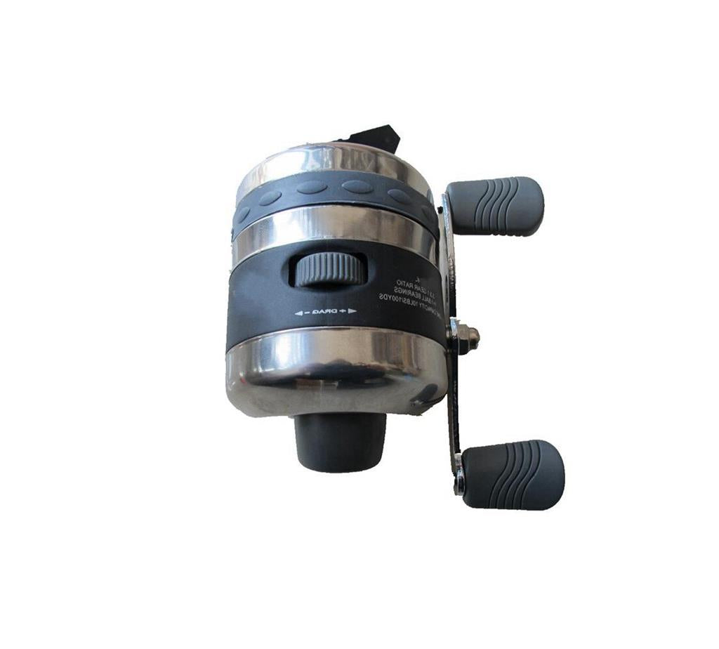 New Bow Fishing Reel for Compound Recurve bow Bowfishing R/LH wIth Dyneema Line