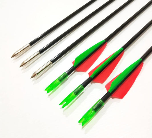 New 10x 31" Fiberglass Arrow Archery compound recurve bow Practice Target red