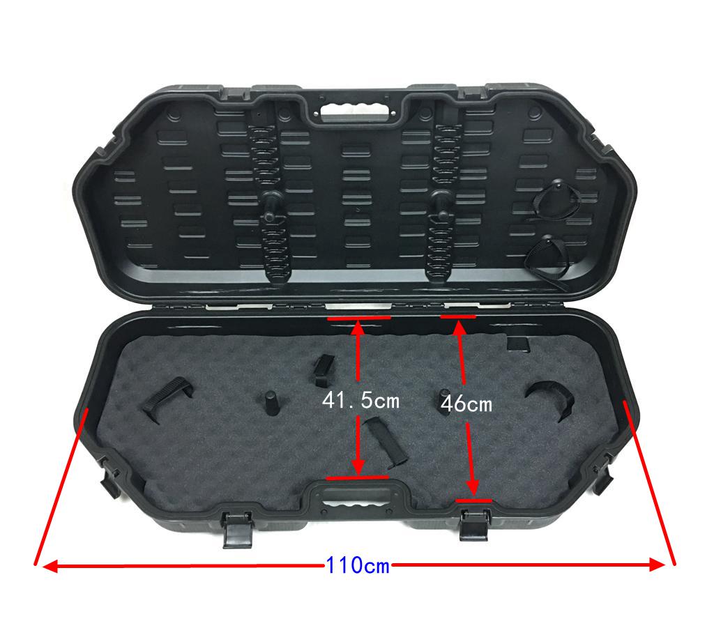 Heavy Duty Compound Bow Case Hard Case Large Hunting Bow Storage Hard Case