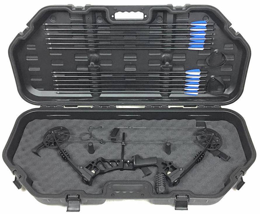 Heavy Duty Compound Bow Case Hard Case Large Hunting Bow Storage Hard Case