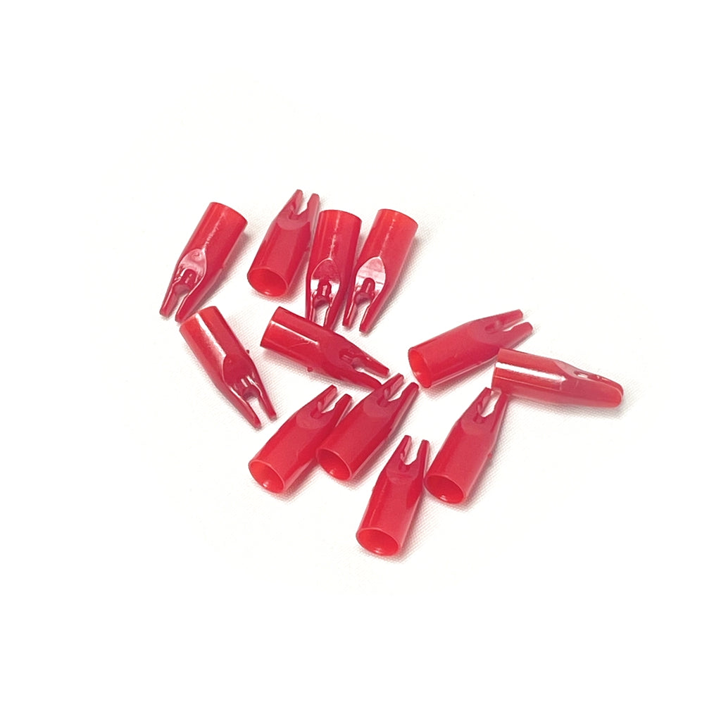 12 x Archquick Classic Nock Archery Arrow Glue-on Nocks for Arrow OD 8mm