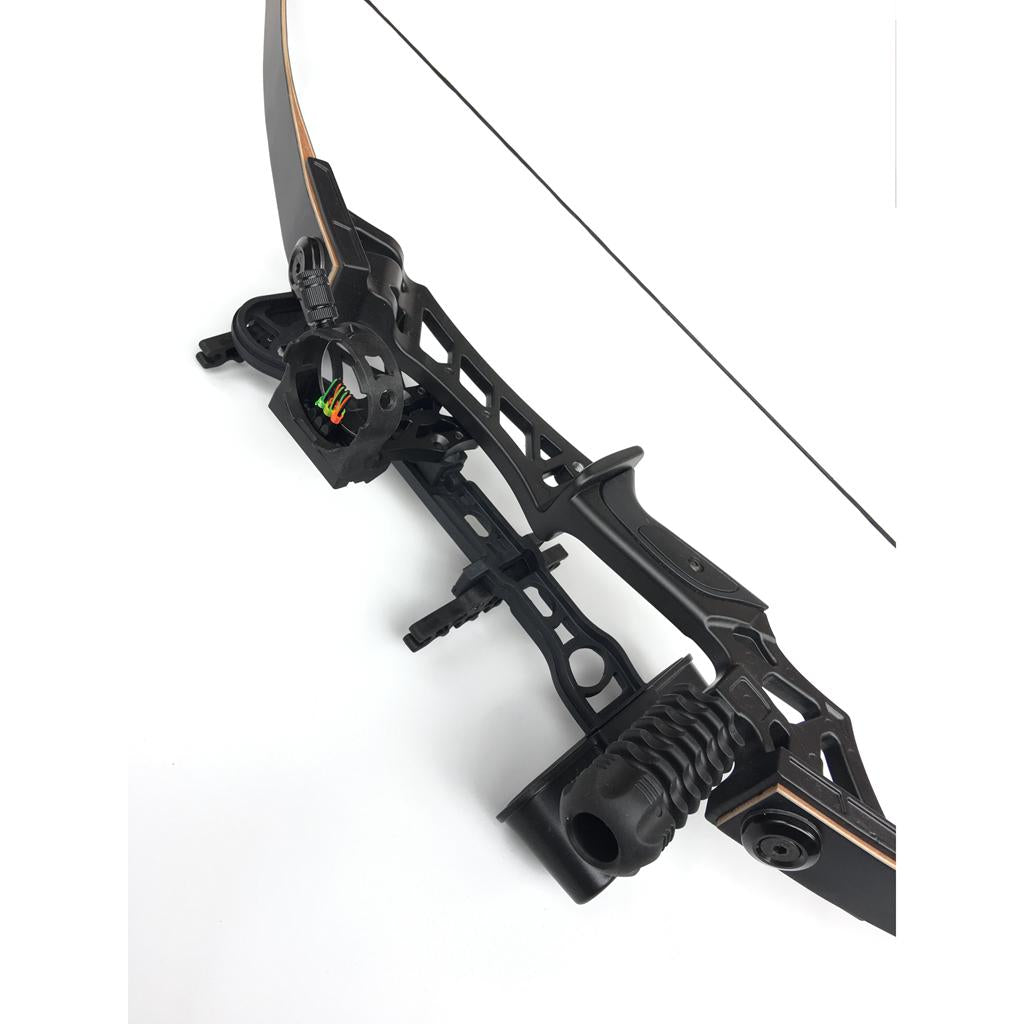 New Recurve Bow Set Q103 Archery Takedown  60 Inch Target Hunting 30-60lbs R/H