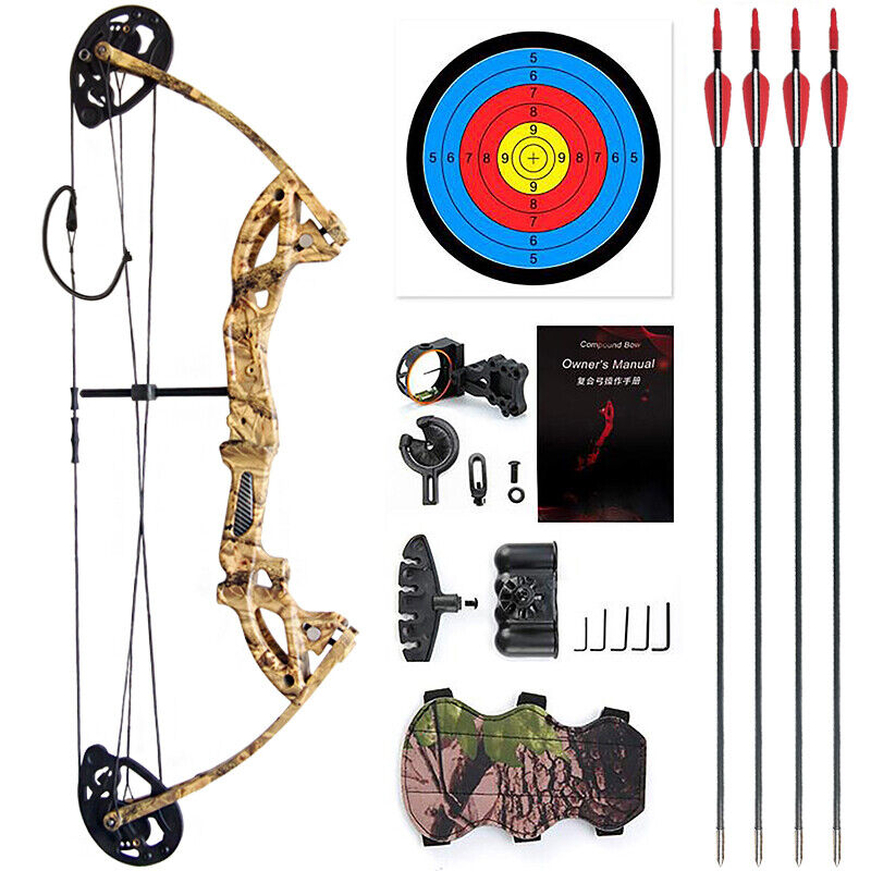 ARCHQUICK Youth Compound Bow 15-29lbs Kids Teenager Junior Hunting Target Prac