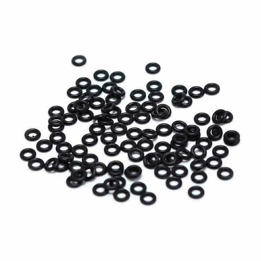 Archery O-Ring for Arrow Head Broadhead Replacement Rubber Bands Black- 100/Pack