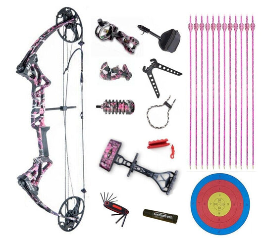 TP M1 15-70LB COMPOUND BOW ARROW HUNTING TARGET ARCHERY CNC  4 Colors