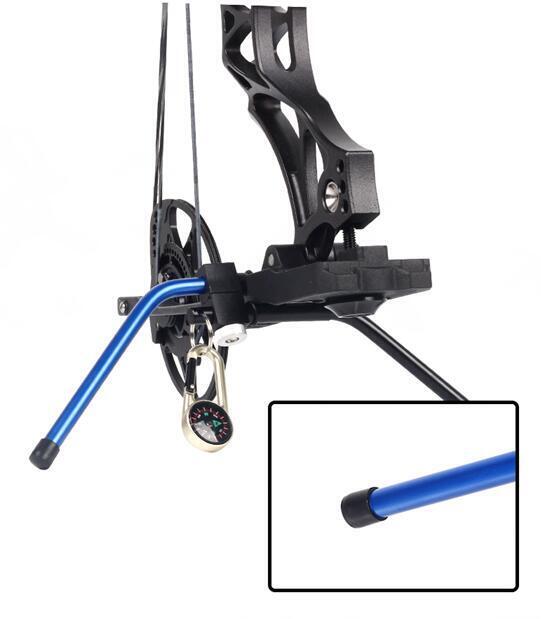 Archery Compound Bow Stand 3 Legs Bracket Rack Holder Limbs Support Hunting