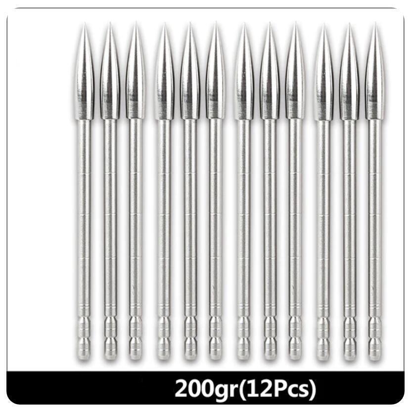 AAP Archery Stainless Steel Target Points 4.2mm 100/120/150/200Grain