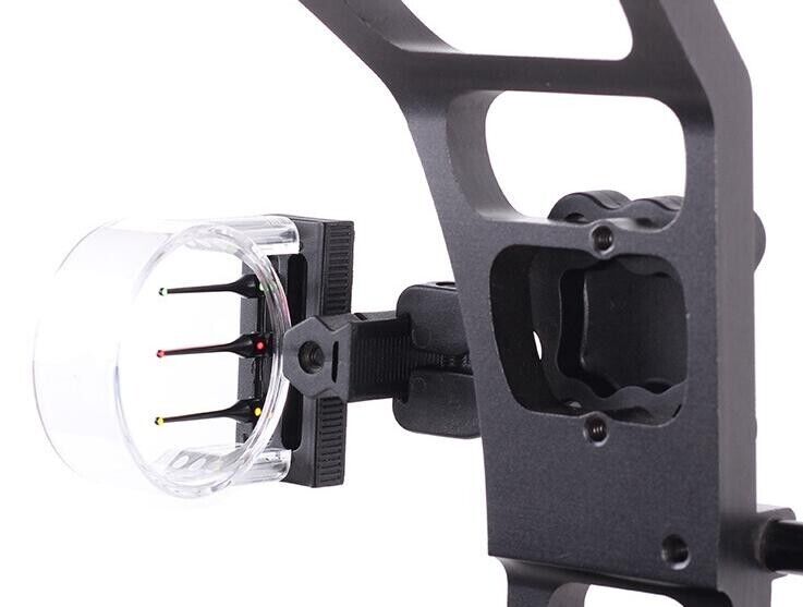 3 Pin Optical Archery Sight Compound Recurve Bow Hunting Sight